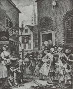 William Hogarth Times of Day china oil painting artist
